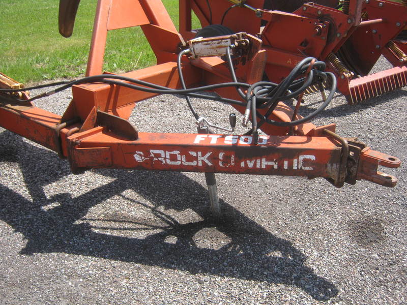 Rock Pickers and Rock Rakes  Rock-o-matic FT500 Rock Fork with Puller Photo